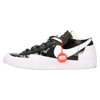 ナイキ(NIKE)のNIKE ナイキ ×sacai BLAZER LOW BLACK PATENT ナイキ サカイ ブレーザー LOW ブラックパテント ローカットスニーカー ブラック DM6443-001 US10/28.0cm(スニーカー)