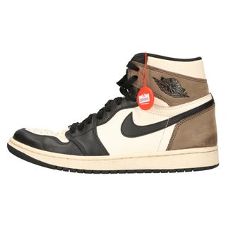 ナイキ(NIKE)のNIKE ナイキ AIR JORDAN 1 RETRO HIGH OG DARK MOCHA 555088-105 エアジョーダン1 レトロ ハイ ダークモカ ハイカットスニーカー ブラック/ブラウン US9.5/27.5cm(スニーカー)