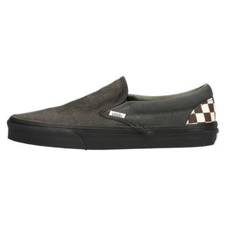 ヴァンズ(VANS)のVANS ヴァンズ ×VAINL ARCHIVE CLASSIC SLIP-ON STREET KNOWLEDGE VN000BVZRUX ヴァイナルアーカイブ クラシックスリッポン スニーカー ブラック(スニーカー)