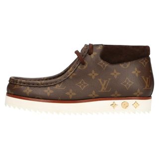 ルイヴィトン(LOUIS VUITTON)のLOUIS VUITTON ルイヴィトン ×NIGO LVモッズライン モノグラム アンクル ワラビーブーツ デザートブーツ 1A81EA(ブーツ)