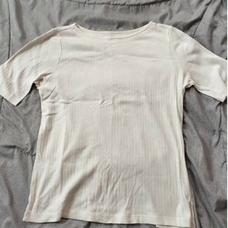 ユニクロ(UNIQLO)のユニクロリブTシャツ(Tシャツ(半袖/袖なし))