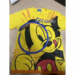 Disney - 激レアS！東京ディズニーリゾート限定 ミッキーマウスOH!LOOK Tシャツ黄
