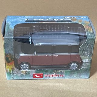 ダイハツ(ダイハツ)のプルバック　ミニカー ダイハツ　キャンバス　ワインレッド/シルバー　ツートン(ミニカー)