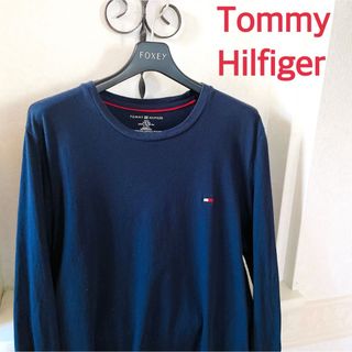 TOMMY HILFIGER - 【トミー ヒルフィガー】長袖   Tシャツ　ロングTシャツ　ロンT ロゴ　刺繍　