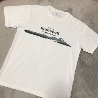 モンベル(mont bell)のモンベル　Tシャツ　白　メンズMサイズ(登山用品)