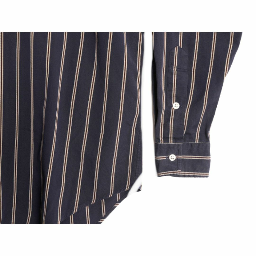 Ralph Lauren - 90s ラルフローレン ストライプ 長袖 ボタン