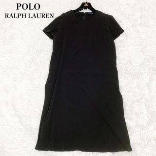 ポロラルフローレン(POLO RALPH LAUREN)の美品！ポロラルフローレン 半袖Tシャツ ロング丈 ワンピース スリット 14(Tシャツ(半袖/袖なし))