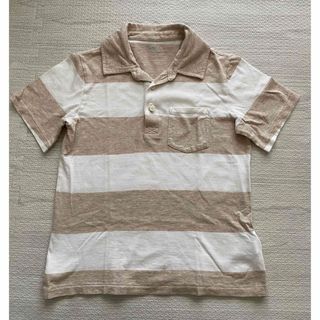 ギャップキッズ(GAP Kids)のGapKids  ボーダー　ポロシャツ　Tシャツ　120サイズ(Tシャツ/カットソー)