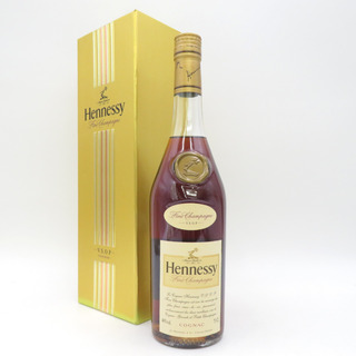 ヘネシー(ヘネシー)のHennessy (ヘネシー) ブランデー COGNAC VSOP フィーヌシャンパーニュ 700ml 40% コニャック 古酒 洋酒 未開栓(ブランデー)