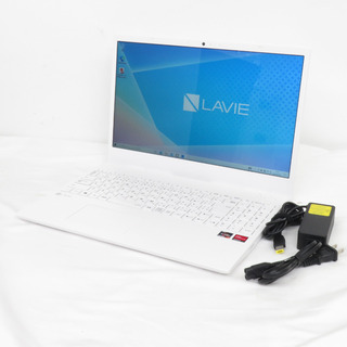エヌイーシー(NEC)のNEC LaVie N (ラヴィエヌ) ノートパソコン N15 N1565 15.6型 Ryzen7 4700U メモリ8GB SSD512GB PC-N1565AKW(ノートPC)