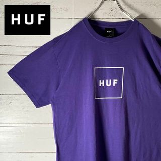 HUF - A9【人気Lサイズ】HUF ハフ☆ボックス センターロゴ Tシャツ 希少カラー