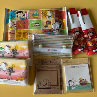 スヌーピー(SNOOPY)のニッセイ　　粗品セット(キャラクターグッズ)