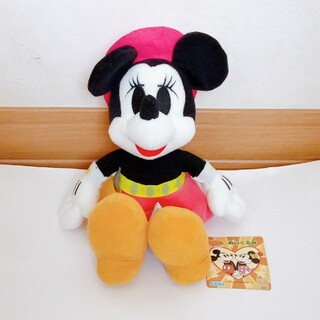ディズニー(Disney)のミニーマウス　ぬいぐるみ　レトロ　ウェスタン　非売品　プライズ(ぬいぐるみ)
