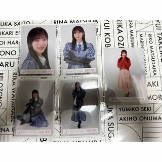 サクラザカフォーティシックス(櫻坂46)の櫻坂46 生写真 田村保乃　大沼晶保(アイドルグッズ)