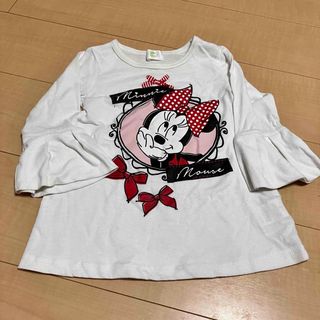 ディズニー(Disney)の西松屋　ミニーちゃん　トップス　サイズ95 ⭐︎(Tシャツ/カットソー)