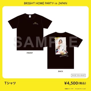 BRIGHT HOMEPARTY inJapan Tシャツ(Tシャツ(半袖/袖なし))