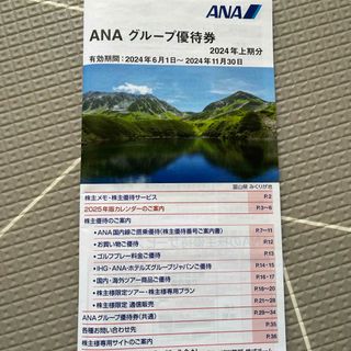 エーエヌエー(ゼンニッポンクウユ)(ANA(全日本空輸))のANAグループ優待券(その他)