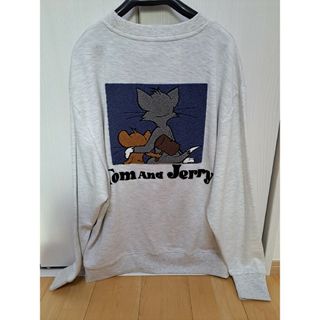 アベイル(Avail)の【新品】TOM AND JERRY/トムとジェリー サガラ刺繍スウェットMサイズ(スウェット)