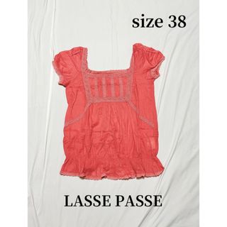 レッセパッセ(LAISSE PASSE)のレッセパッセ　LAISSE PASSE　半袖ブラウス　半袖カットソー　夏服　春服(シャツ/ブラウス(半袖/袖なし))