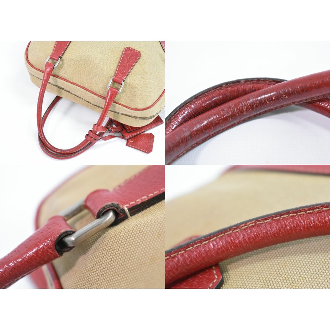 PRADA - 本物 プラダ PRADA キャンバス ミニ ボストンバッグ PRADA - 本物 プラダ PRADA キャンバス ミニ ボストンバッグ