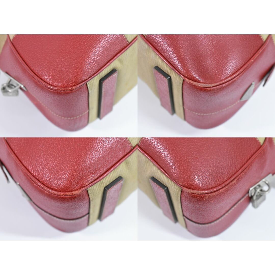 PRADA - 本物 プラダ PRADA キャンバス ミニ ボストンバッグ PRADA - 本物 プラダ PRADA キャンバス ミニ ボストンバッグ