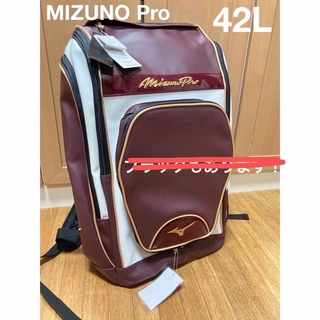 ミズノプロ(Mizuno Pro)の新品未使用◆MIZUNO◆野球バッグ　バッグパック　リュック　かばん　鞄　大容量(その他)