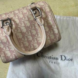 クリスチャンディオール(Christian Dior)のDIOR👜トロッターミニボストン(ボストンバッグ)