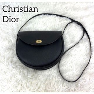 クリスチャンディオール(Christian Dior)の美品✨クリスチャンディオール　ショルダーバッグ　ブラック　ヴィンテージ　人気(ショルダーバッグ)