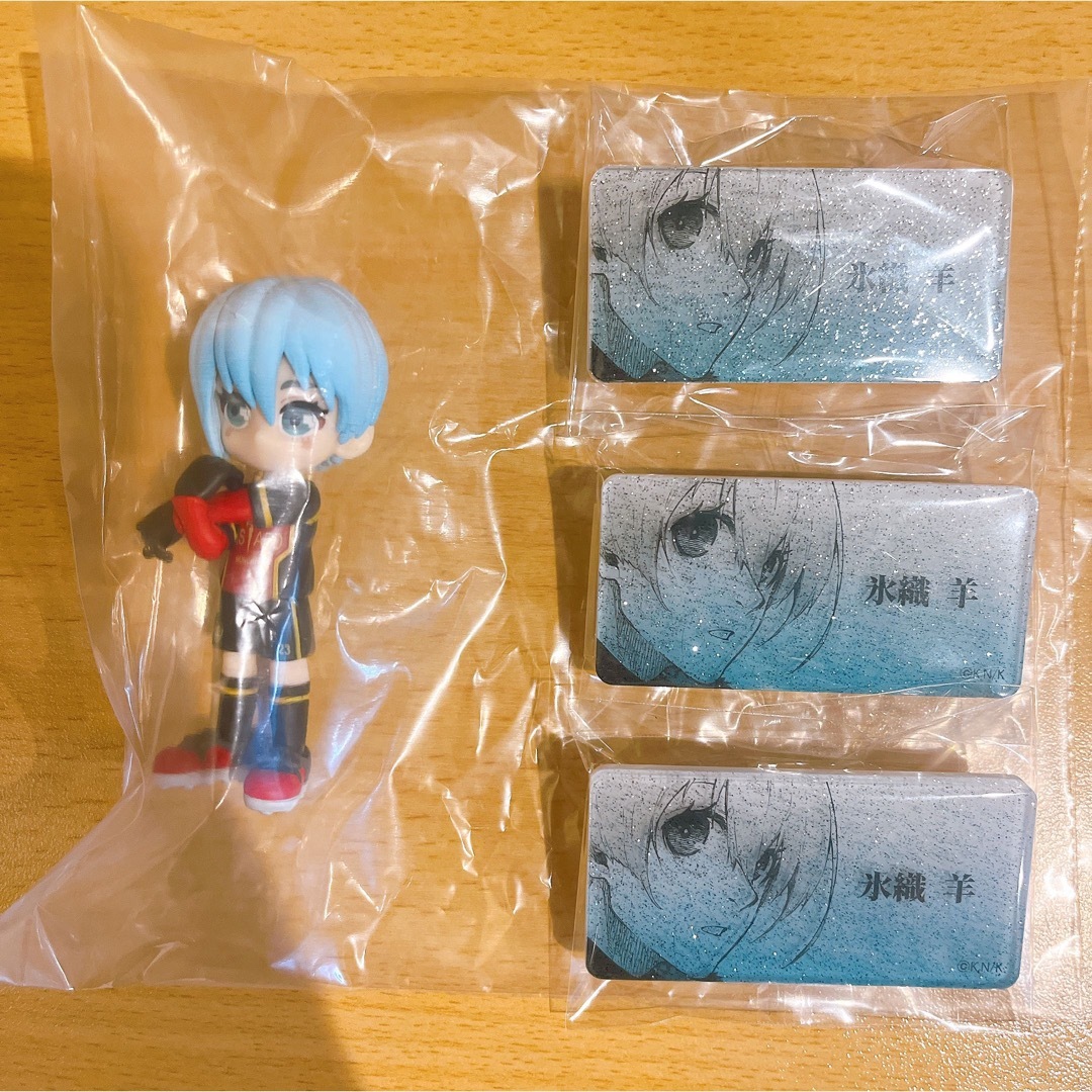 ブルーロック 氷織羊 ネームバッチ パルバースの通販 by れな ブルーロック 氷織羊 ネームバッチ パルバースの通販 by れな