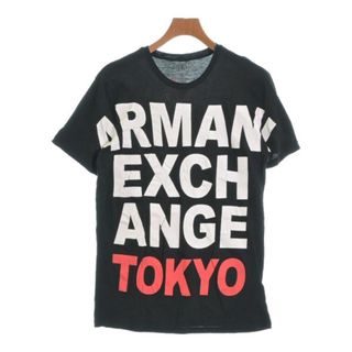 A/X ARMANI EXCHANGE Tシャツ・カットソー M 黒 【古着】【中古】(Tシャツ/カットソー(半袖/袖なし))