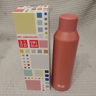 UNIQLO - ユニクロ 炭酸対応ステンレスボトル 水筒 ルビーチョコ