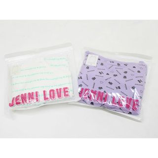 【新入荷!】新品 未使用品▲ジェニィラブ/JENNI love▲150cm パット付きキャミソール/ノースリーブ/カットソー/袖なし/インナー/下着2点set 白×紫【ネット限定】子供 キッズ ジュニア 女の子 春夏秋冬 childcare tops 515042(その他)