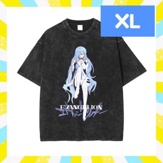 XL エヴァ エヴァンゲリオン Tシャツ ビンテージ 古着 アニメ 漫画 マンガ(Tシャツ/カットソー(半袖/袖なし))