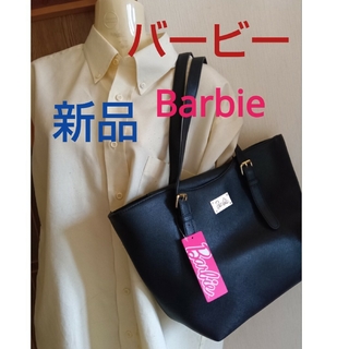 【新品】Barbie バービー★ブラックトートバッグ 