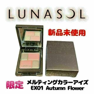 ルナソル(LUNASOL)の【新品未使用】限定 メルティングカラーアイズ EX01 AutumnFlower(アイシャドウ)