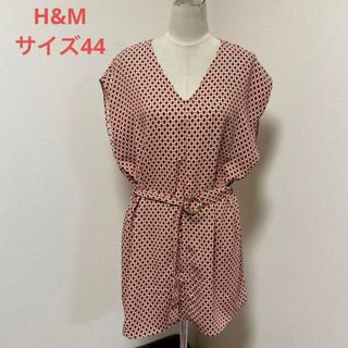 エイチアンドエム(H&M)のH&Mレアサイズ♪ サラサラ　チュニック　ワンピ(チュニック)