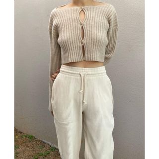 BASERANGE SWEATPANTS キャメル　ベースレンジ(カジュアルパンツ)