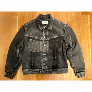 Maison Martin Margiela - Maison Margiela ペイントブラックデニム Maison Martin Margiela - Maison Margiela ペイントブラックデニム