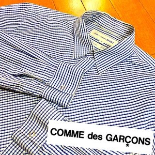 COMME des GARCONS SHIRT - 美品  COMME des GARCONS SHIRT  チェックシャツ