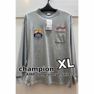 チャンピオン(Champion)の【新品未使用】champion long sleeve shirt (XL)(Tシャツ/カットソー(七分/長袖))