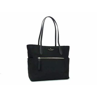 kate spade new york - ■新品■未使用■ kate spade ケイトスペード  ナイロン×レザー トートバッグ ショルダー レディース ブラック系 AZ2328 