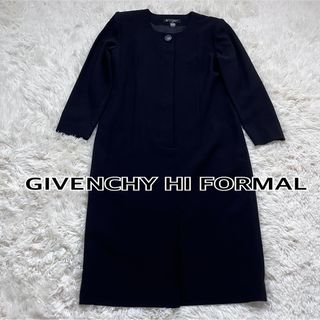 ジバンシィ(GIVENCHY)の GIVENCHY HIGH FORMAL極美品 ワンピース  黒  10 (ロングワンピース/マキシワンピース)