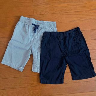 エイチアンドエム(H&M)の[使用済]h &mキッズ　ショートパンツ2枚セット(パンツ/スパッツ)