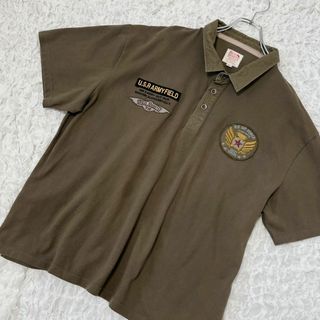 RED BERETS レッドベレー　ポロシャツ ミリタリー系　5L 大きいサイズ(ポロシャツ)