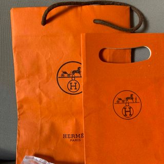 エルメス(Hermes)のエルメスショッパー2枚とリボン長め(ショルダーバッグ)