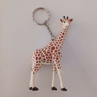 SCIENCE AND NATURE GIRAFFE KEYCHAIN キリン