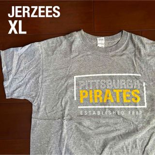 ジャージーズ(JERZEES)のJERZEES社製 XL 半袖Tシャツ グレー(Tシャツ/カットソー(半袖/袖なし))