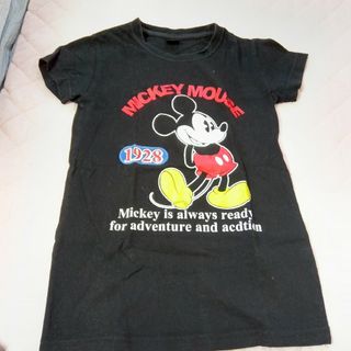 ディズニー(Disney)のミッキー　半袖Tシャツ(Tシャツ/カットソー)