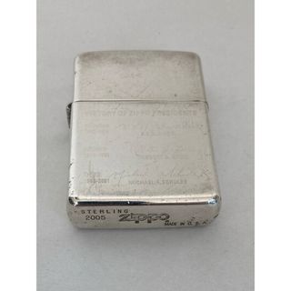 ジッポー(ZIPPO)のオイルライター　zippo sterling2005(タバコグッズ)