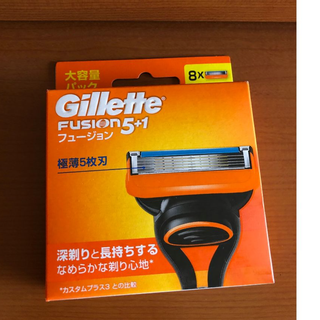 ジレット(Gillette)のジレット 　【　♪フュージョン5+1♪　 替刃 8コ入 　】(その他)